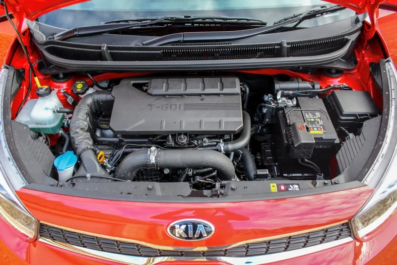 Kia Picanto 2014 под капотом