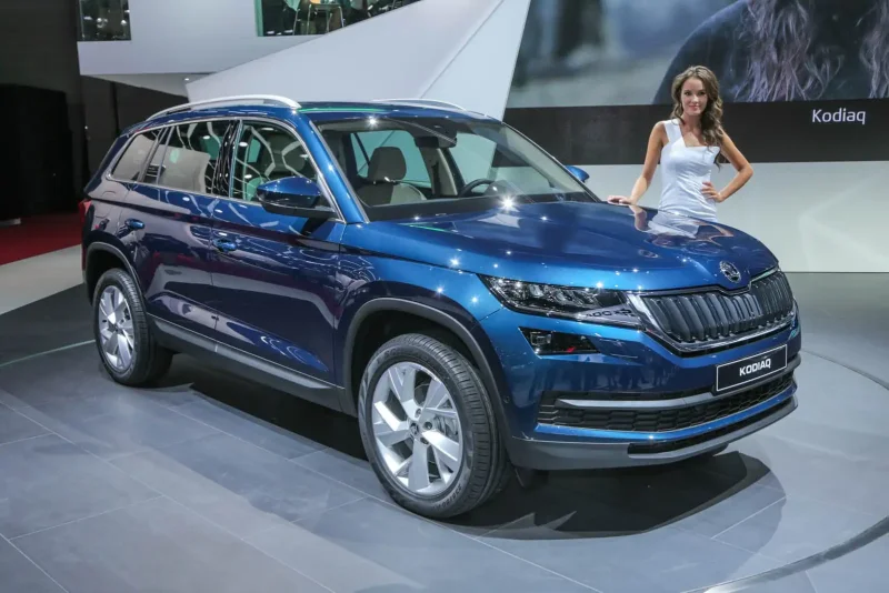 Skoda Kodiaq Blue 2017