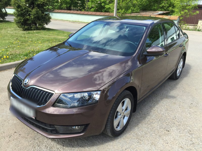 Skoda Octavia a7 Brown