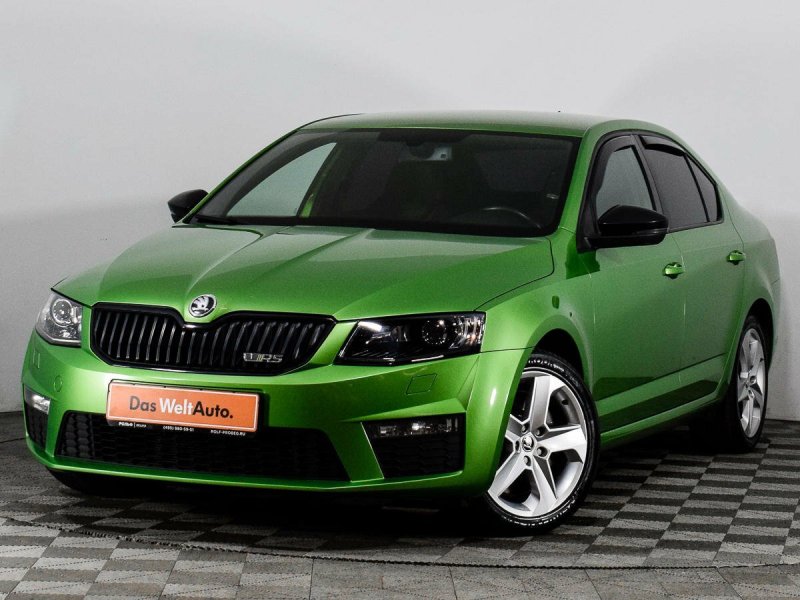 Skoda Octavia RS Green 2014