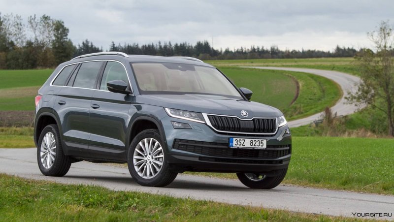 Škoda Kodiaq серый