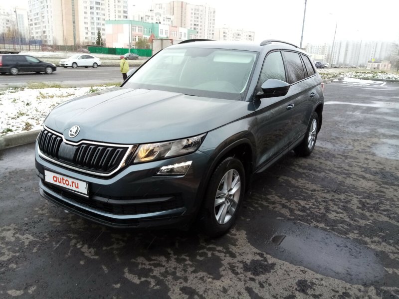 Škoda Kodiaq серый