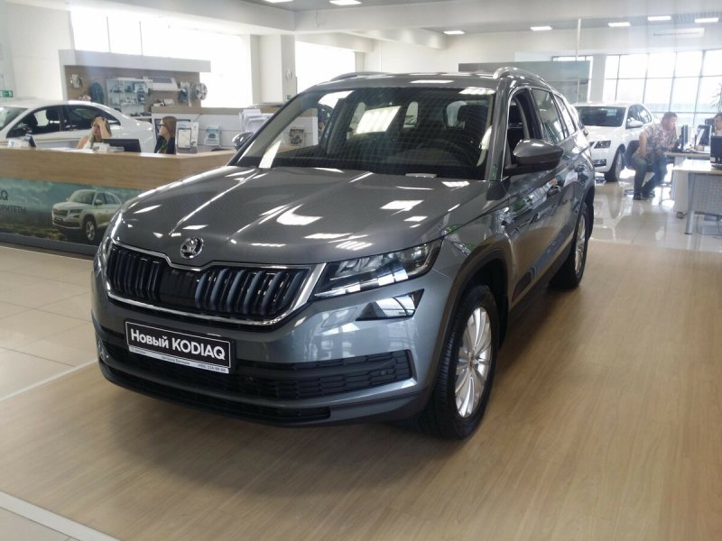 Skoda Kodiaq Quartz Grey