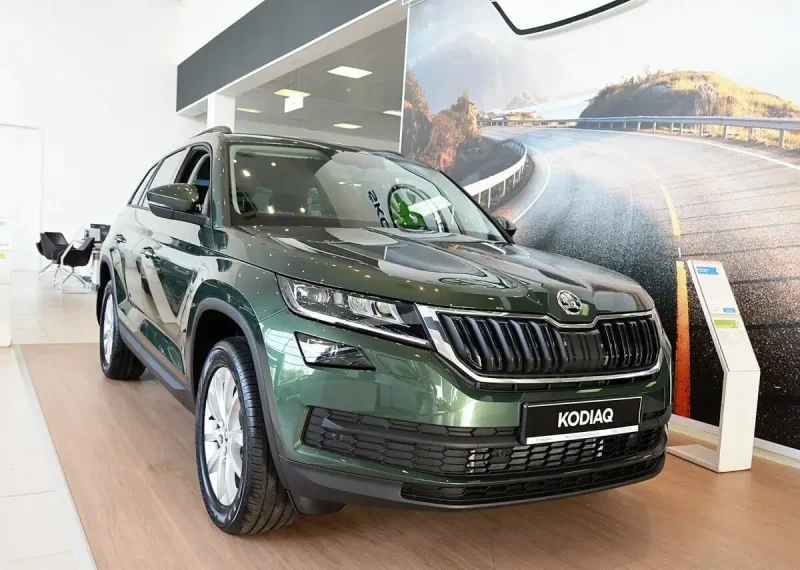 Skoda Kodiaq 2020 зеленый