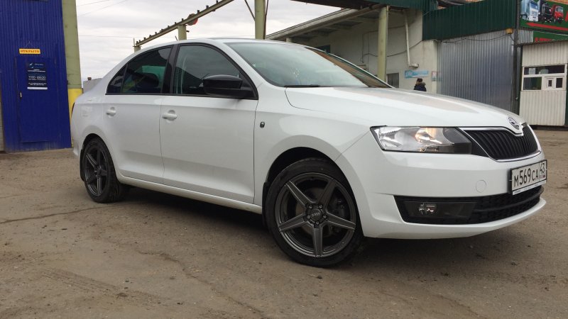 Skoda Rapid r17 штатные