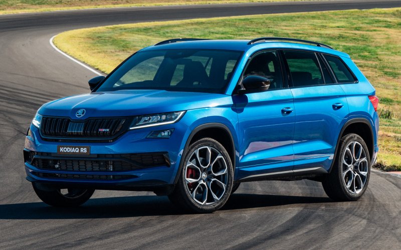 Skoda Kodiaq RS белый