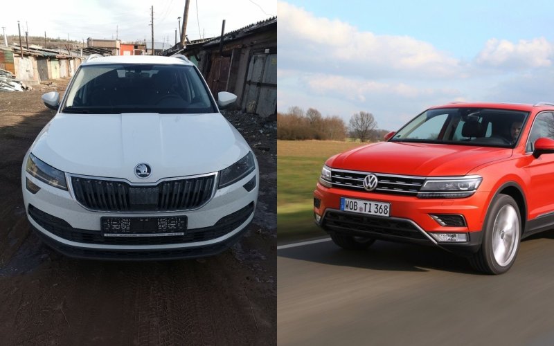 Skoda Karoq vs VW Tiguan