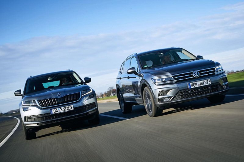 Skoda Kodiaq vs VW Tiguan