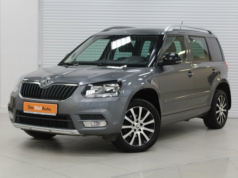 Skoda Yeti 2016 серый