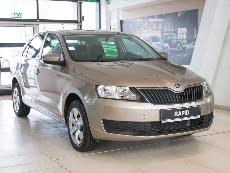 Skoda Rapid 2019 салон