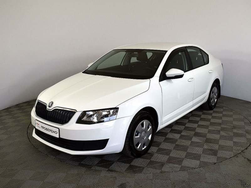 Škoda Octavia 2016 белый