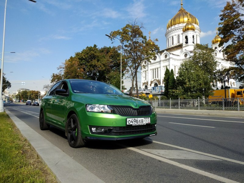Skoda Octavia RS Green 2014