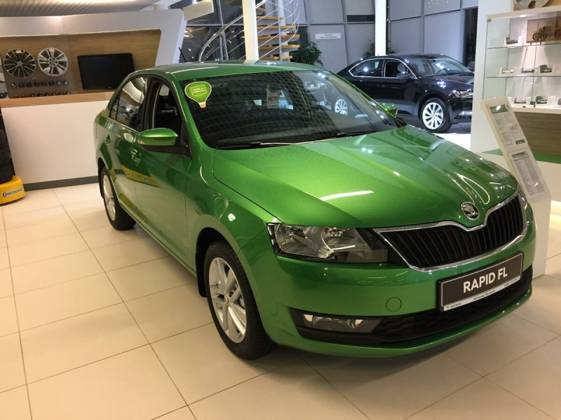 Skoda Octavia RS Green 2014