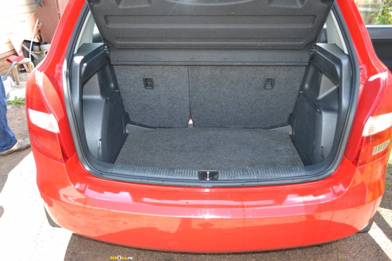 Škoda Fabia багажник