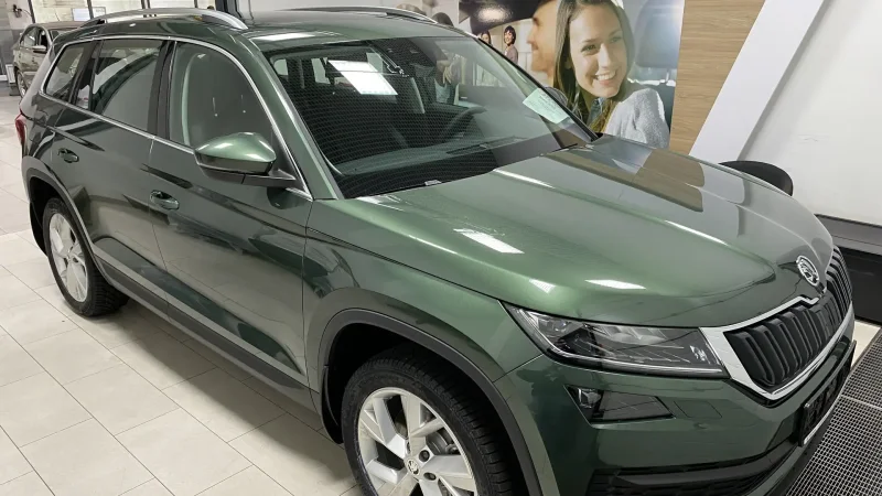 Skoda Kodiaq Emerald Green