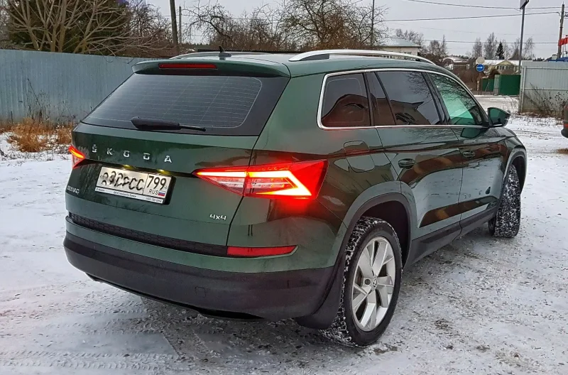 Skoda Kodiaq Emerald Green