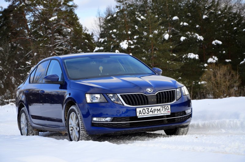 Skoda Octavia Emerald Green