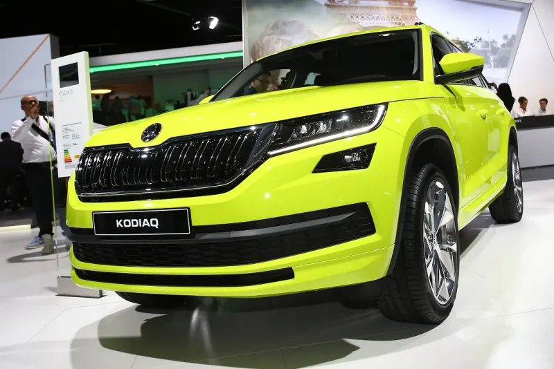 Skoda Kodiaq 2020 зеленый