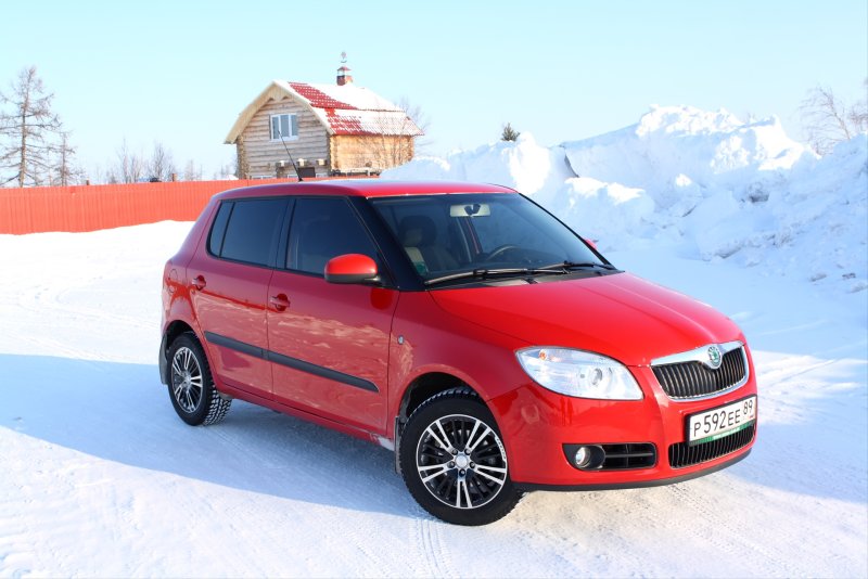 Skoda Fabia II Рестайлинг