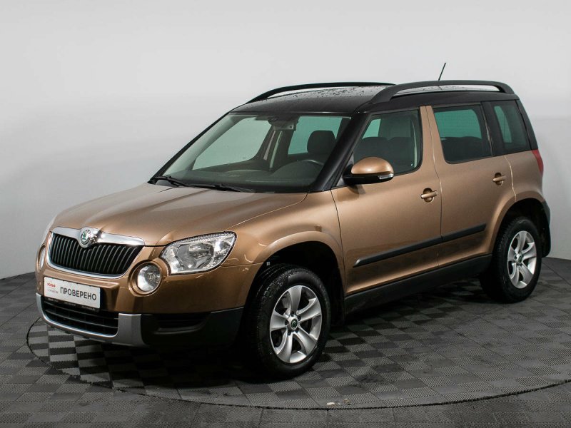 Skoda Yeti 2012 серый