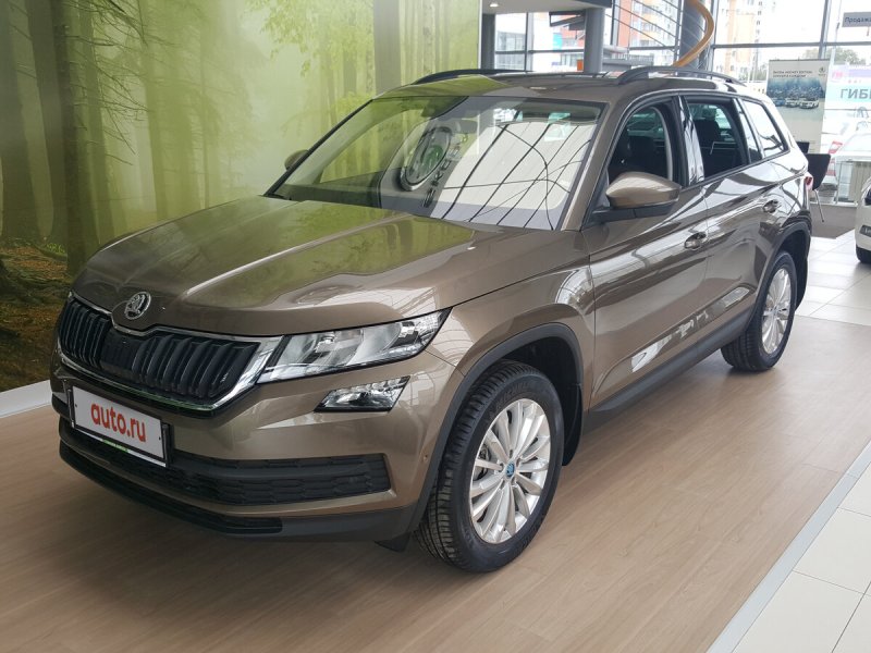 Skoda Kodiaq коричневый