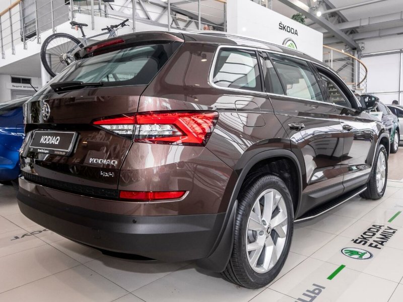 Škoda Kodiaq серый