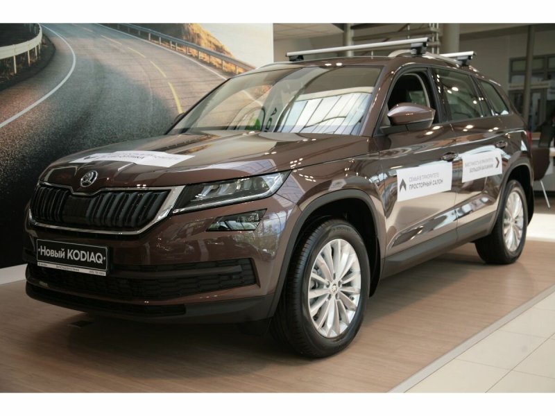 Skoda Kodiaq коричневый