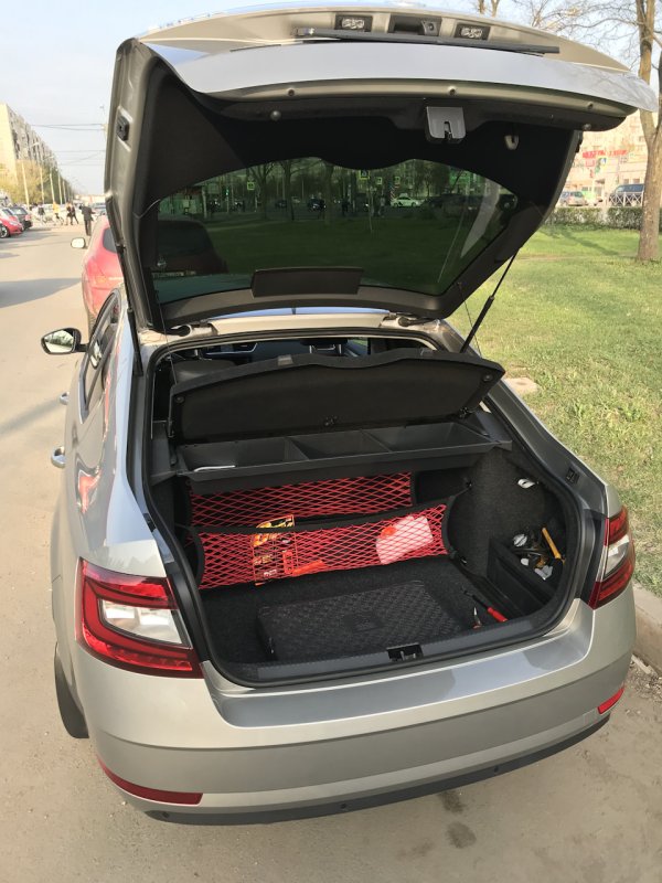 Skoda Octavia 3 багажник