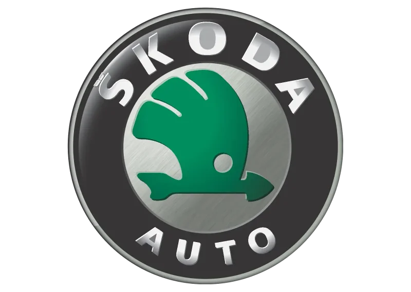 Skoda Эволюция эмблема