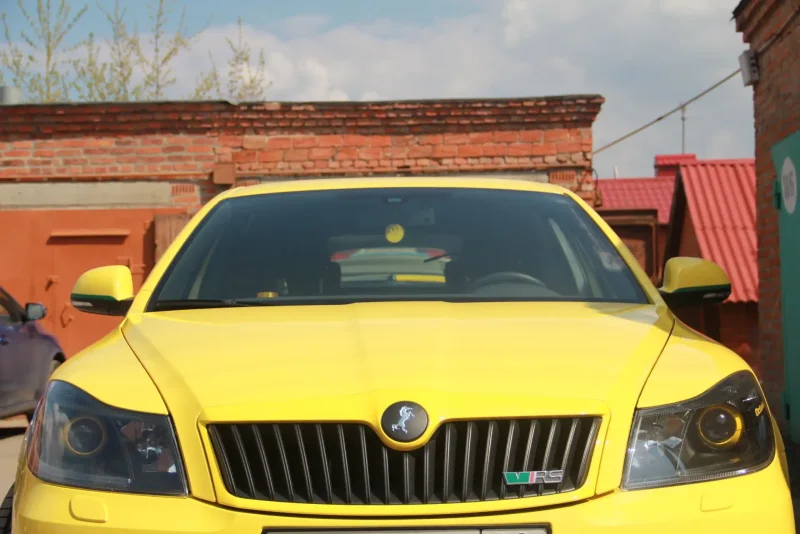 Skoda Octavia RS Лимонка