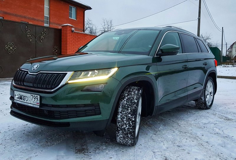 Skoda Kodiaq Emerald Green