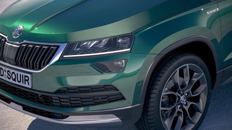 Skoda Kodiaq Green