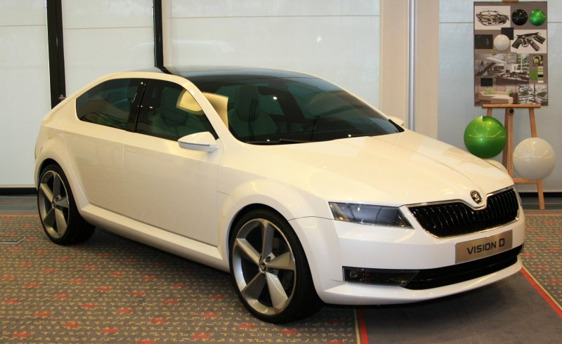 Skoda Octavia a7 матовая