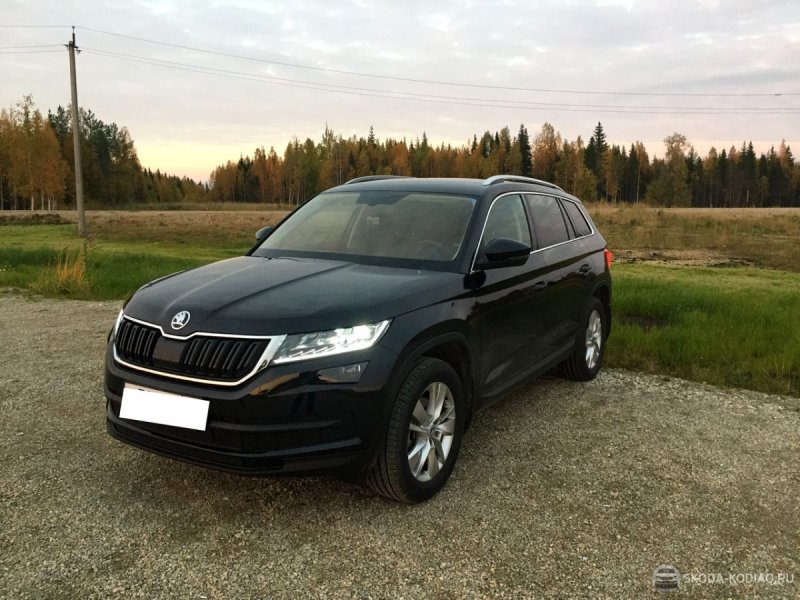 Skoda Kodiaq черный