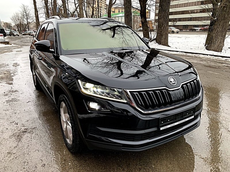 Škoda Kodiaq 2018 черный