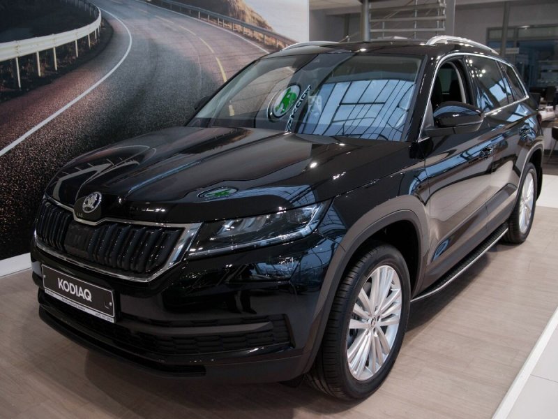 Skoda Kodiaq 2018 черный