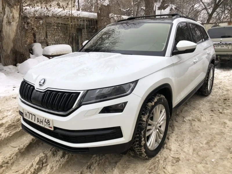 Skoda Кодиак белый