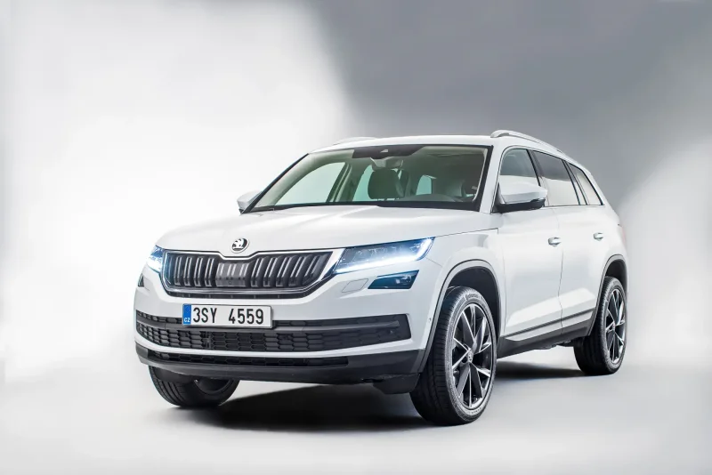 Skoda Kodiaq белый