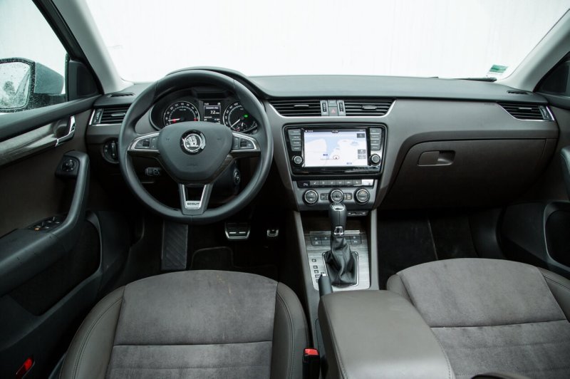 Skoda Octavia a7 2014 салон