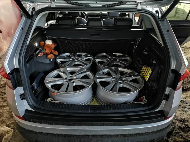 Škoda Kodiaq багажник