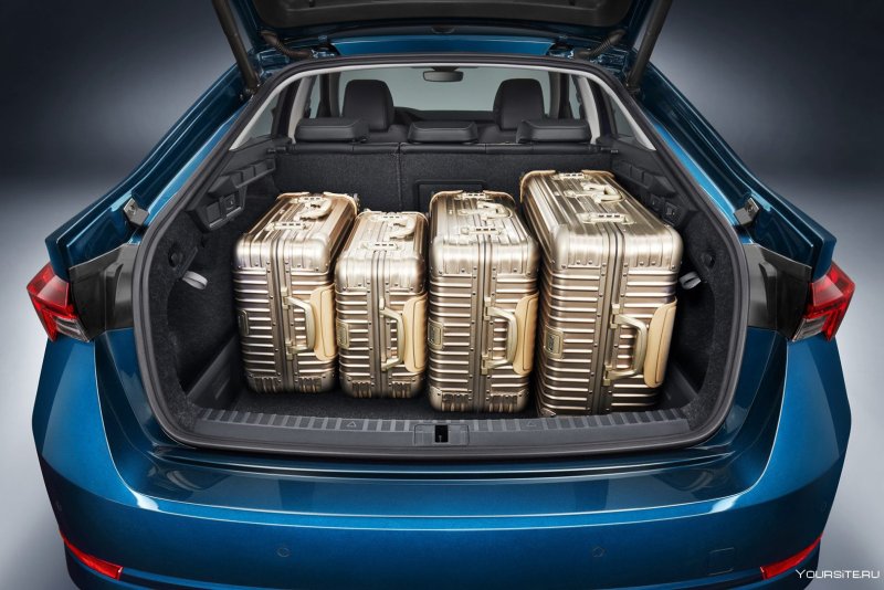 Skoda Octavia 2020 багажник
