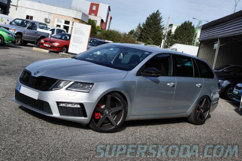 Skoda Octavia a7 RS Grey