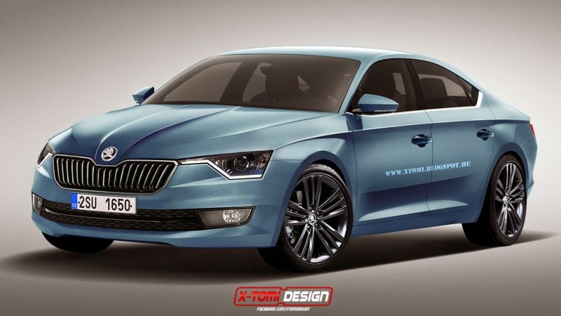 Новый Skoda Superb 2022