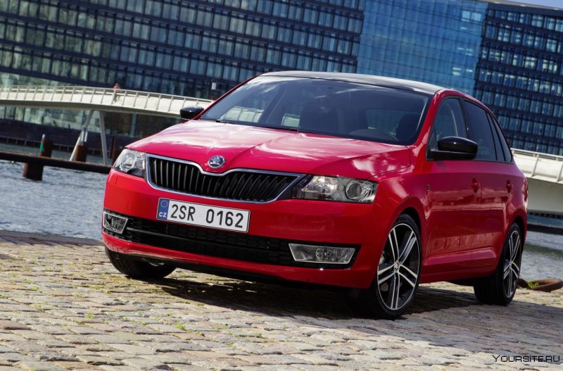 Škoda Rapid 2020 белый