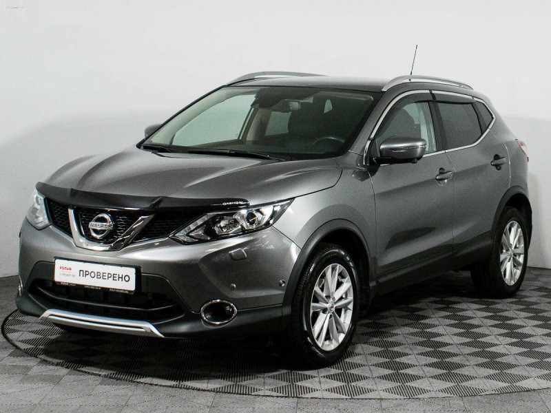 Серый Nissan Qashqai 2016