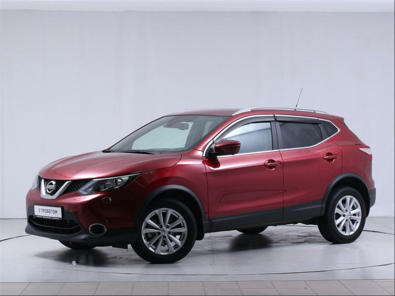 Nissan Qashqai 2016 красный