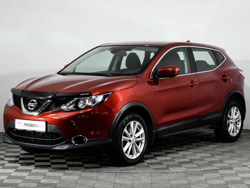 Nissan Qashqai 2016 красный