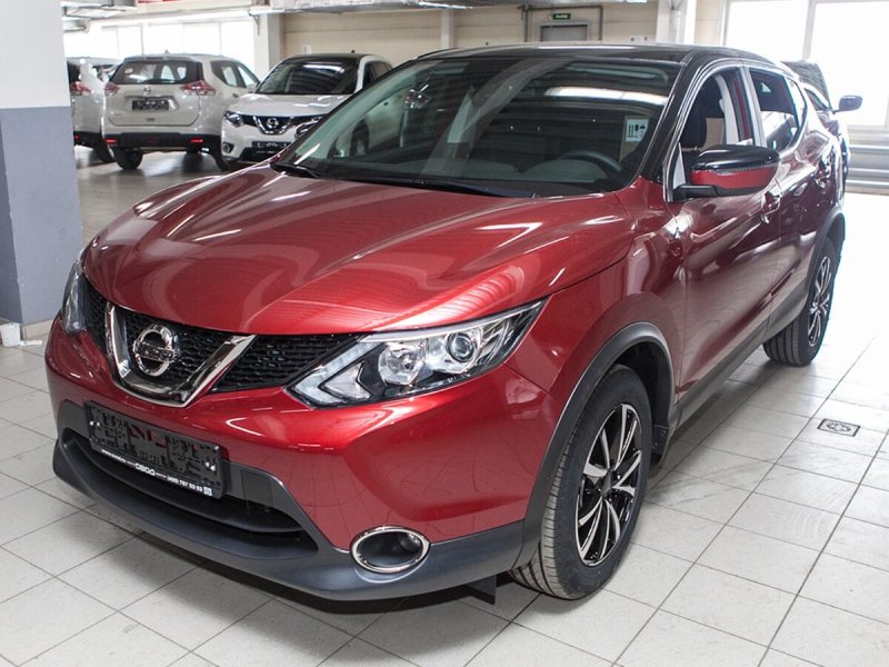 Nissan Qashqai 2020 красный