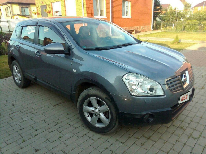 Nissan Qashqai 2008 синий