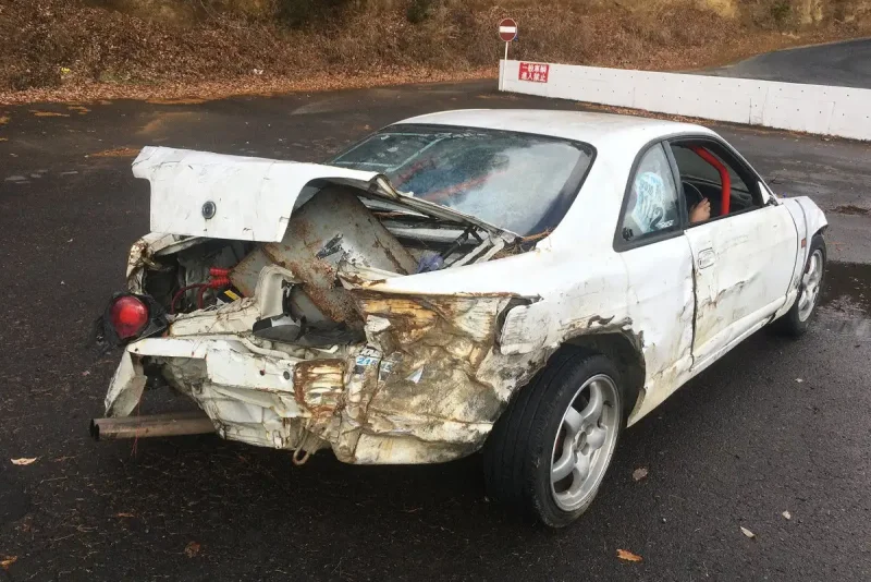 Nissan Silvia s13 Разбитая